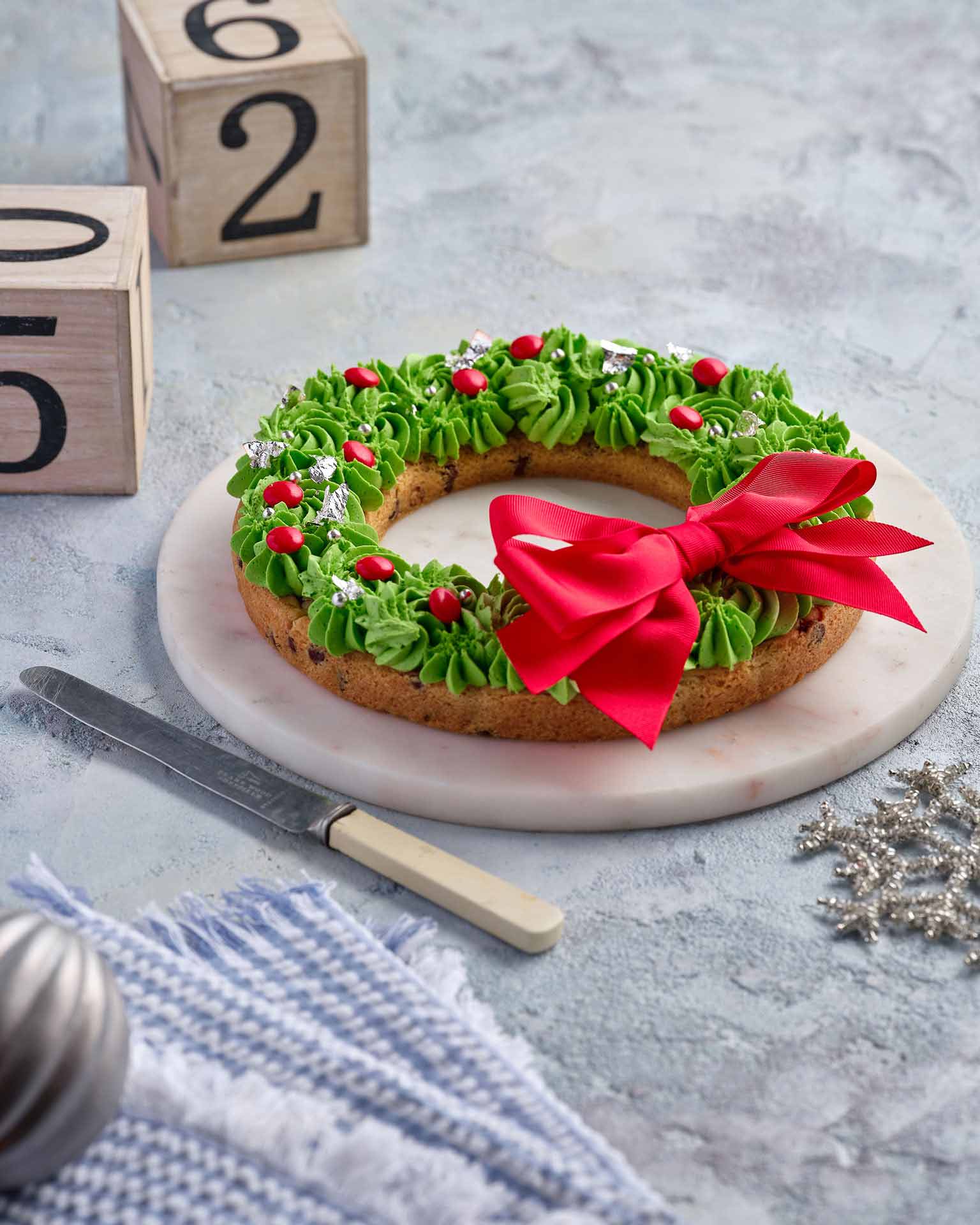 Christmas Cookie Wreath