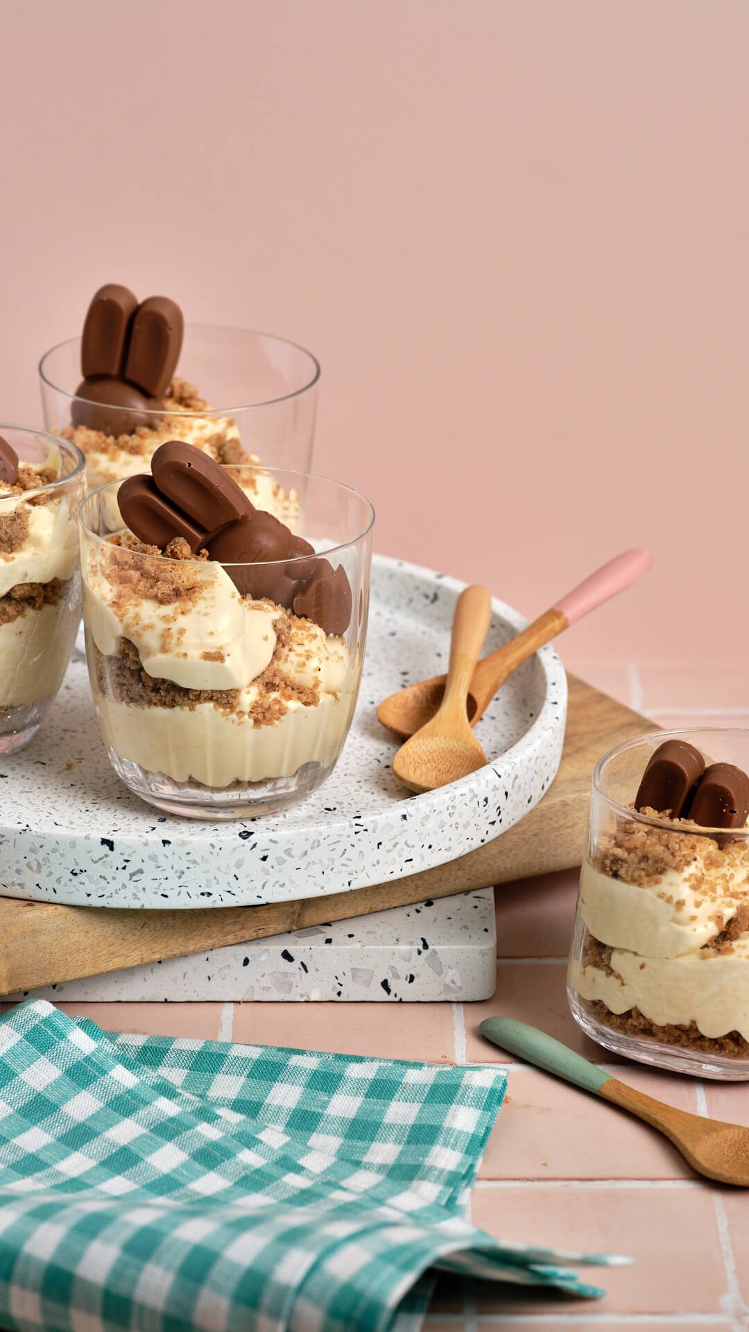 CARAMILK MOUSSE & EASTER COOKIE CRUMB CUPS